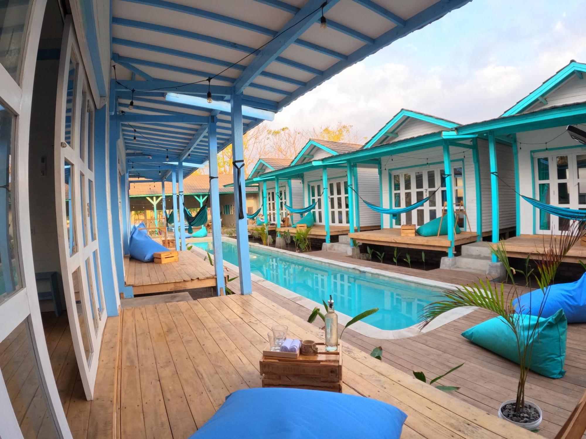 ギリ・トラワンガン Casa Kapuas Bed & Breakfast エクステリア 写真