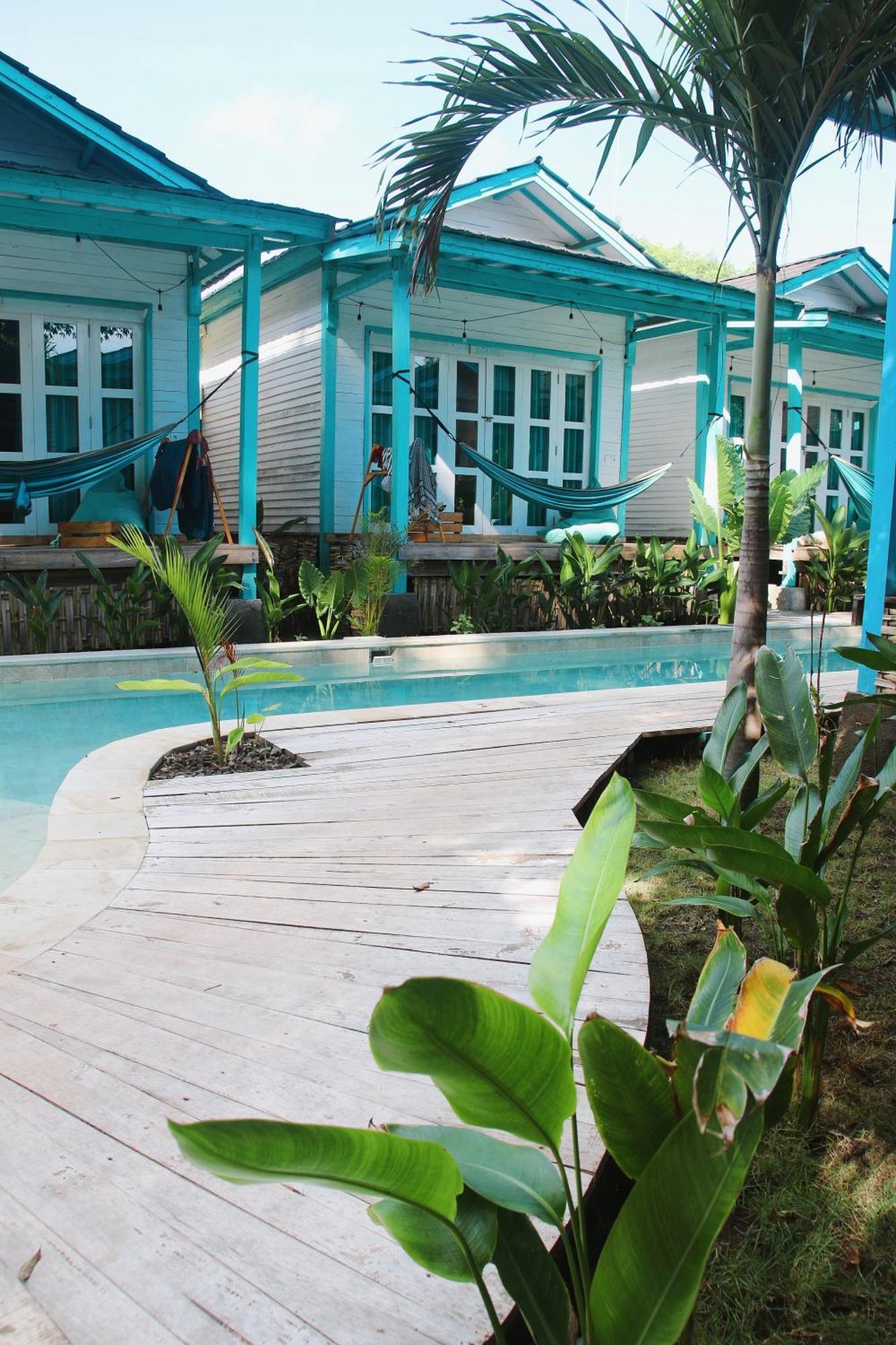 ギリ・トラワンガン Casa Kapuas Bed & Breakfast エクステリア 写真